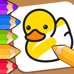 Значок приложения "Coloring games for kids: 2-5 y"