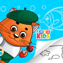 Значок приложения "Раскраски для детей"